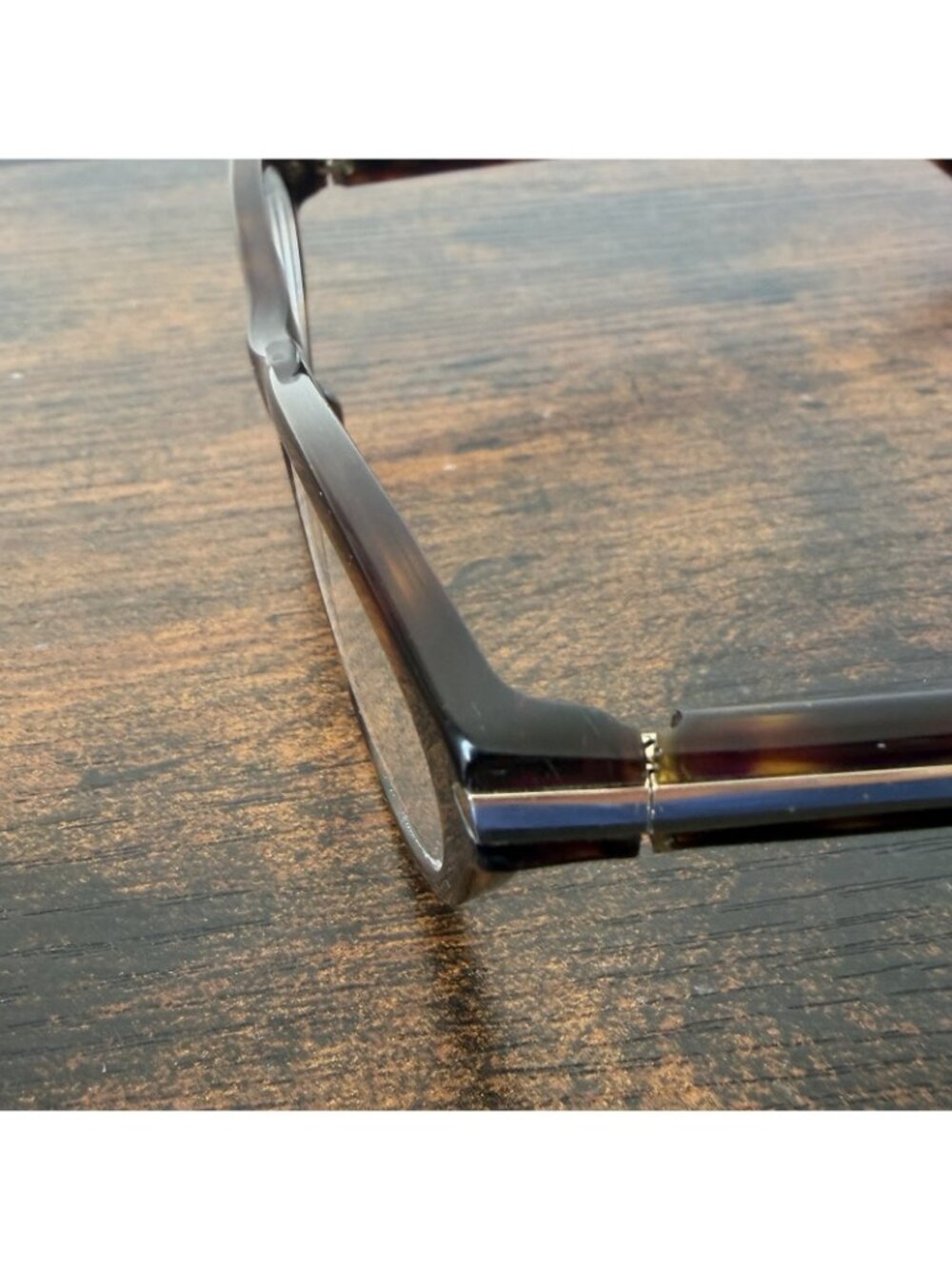Prada Cat Eye Oval Brown Tortoise Women's RX Eyeglasses VPR 18P - Picture 5 of 15